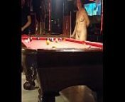 Sexy Shar Shoots Pool Nude from bet nude