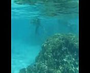 Katja Has Sex Underwater in the Tropical Waters near Bora Bora from katja kean sex
