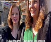 Ava Moore - Baise lesbienne avec Jade Latour dans un t&eacute;l&eacute;cabine film&eacute;e par un inconnu - VLOG X from priya vlog sex