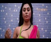 Nancy in saree from gizele thakral wet saree boobs