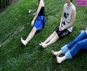 TSM - Stitch, Dylan, and Luna show off their dirty feet together from funny and mating together