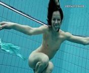 Gazel Podvodkova underwater naked beauty from naked marin