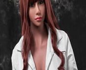 Perfect Deepthroat Real Life Sexdoll Brunette MILF from real doll
