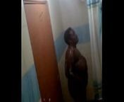 Kenyan bbw in mtotel shower 2 from 2 kenyan women