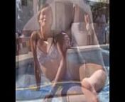 Brandy Swims in the Hotel Pool and Then Has a Threesome Later from hot bikini plus size