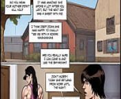 Muscular Brunette Milf Seduces A Virgin And Teaches Him A Sex Lesson / Comic from anime toon manga
