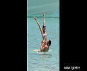 Margot Robbie Bikini Candids in St Barts from beach celeb ebony swap in video download