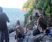 Flagra de atores na praia de nudismo !!! Paty Bumbum - Melissa Alecxander- Alex Lima - taissa winkler- Russo Porn - Bruxo Fire from sikis pornosu
