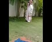 Swathi naidu saree dropping part-4 short film shooting from desi pallu drop boobs