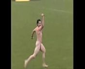Rugby Player Marc Ellis Streaking from gay naked hunks
