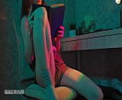 A girl while reading a book remembers about a hot masturbation from videosxxx3x big man bog xxx sxse bf