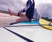 海冲浪板上的瑜伽 from subway surf paris