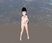 Honda Cocoa Anime girl introduce herself in white bikini. from karala hoat sex giral movei