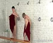 showering turns into breeding raw from boys shower