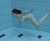 Roxalana Cheh sexy redhead underwater from www tarzan xxx move com