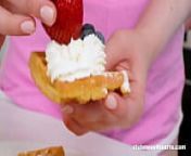 International Waffle Day at ClubSweethearts from full video wet kitty nude sex tape