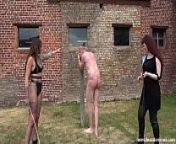 Friendly Competition - Mistress Rebekka Raynor & Nikky French and Painful Strokes from uk f