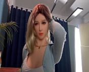 ESDOLL Anastasia 158cm #35 Head Small Breasts Realistic Sex Doll from 35 cm p