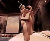 Bunny Girl And Elf Girl Takes It Hard (Roblox RR34) from furry girl anal insertion porn