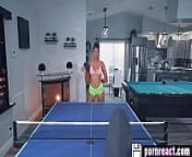 SEX SELLECTOR - Interactive Porn With Michelle Anderson Playing Ping Pong And, If You Want, Riding Your Cock! from pong kyubi porn