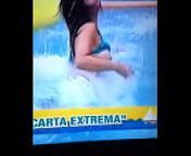 Claudia Ramirez muestra las Tetas en Programa VEX from illega sexammana boobs showing in bhahub