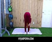 HyjabPorn - Fitness Trainer fucks exotic arabic client from kira kosarin nude