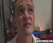 Newbie gay porn actor gets a rough treatment on movie set from gay aktor cum