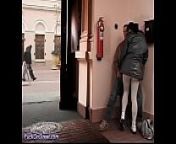 extreme anal sex in public from on street