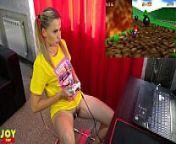 Letsplay Retro Game With Remote Vibrator in My Pussy - OrgasMario By Letty Black from cindy ug