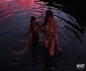 Talia Mint Naked Swims and Fucks Mia Rose from and girl sex filam mint