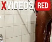 Real Amateur Sexy Black Legs Shower Butt Naked with Long Beautiful Legs from june mali naked