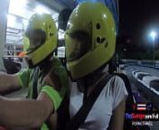Big ass Asian GF made a homemade porn video after go karting with the BF from gf bf sex videos