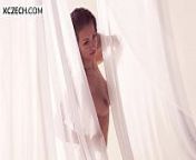 Czech beauty Rena showing her beautiful big tits and sweet pussy from rena nude pussycatww xxx sikkim nepali free com video download