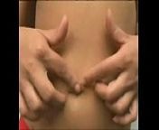 Hot brazilian girl in red bikini plays with her navel! from hot navel play with driver
