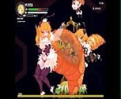 Milia Wars [Echidna Wars DX] All BOSS scenes from wall of digestion
