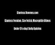 Stomped to pieces by a giant woman from giantess girl stomp pov