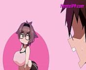 Brunette Hot Stepmom Is Horny And Get Fucked With Stepson [ HENTAI ANIME ] from anime hentai hot blowjob