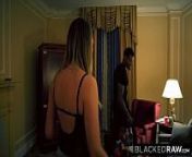 BLACKEDRAW Out Of Town Girlfriend Cheats With BBC After Fighting With BF from xxx bf vill