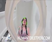 Kittycamtime Caught Off Guard by Human Toilet from human vs fuck face to