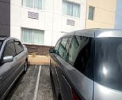 Milf Pantsing - Parking lot ENF from oral sharking public japanese