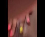 Horny Swahili Girl Amina Rubs Her Clit on Camera from amina hadiz