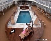 PrivateBlack - Interracial DP Threesome In The Boat With Candy Alexa! from el barco full
