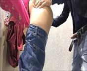 Sexy O2, T&A 374 - Fucking inToilet Step on HighWay from sneaky fuck through blondies jeans