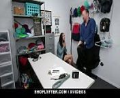 Shoplyfter - Hot shoplifting teen (Vanessa Sky) has to deepthroat the security's big cock from police and thief sex 3gpian xxxxxx madubala