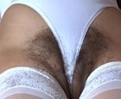 ARDIENTES 69 - MY WIFE'S HAIRS COMING OUT OF THE THONGS. from madura panocha peluda