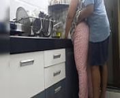 Maid fucked in the kitchen from lesbisches zimmermädchen