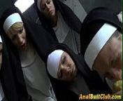 Bdsm lesbo nuns booty from 3d nun