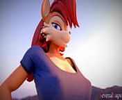 Sally Acorn Flashes ANON from sonic the hedgehog meets