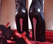 Hot shoes high heels foot fetish play are you ready to worship my feet? from ywe vae