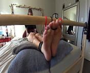 Toe Tied Tickling For My Desperately Ticklish Boyfriend! 1080p HD PREVIEW from my man tied me up and fucked me real good